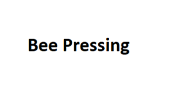 Bee Pressing 